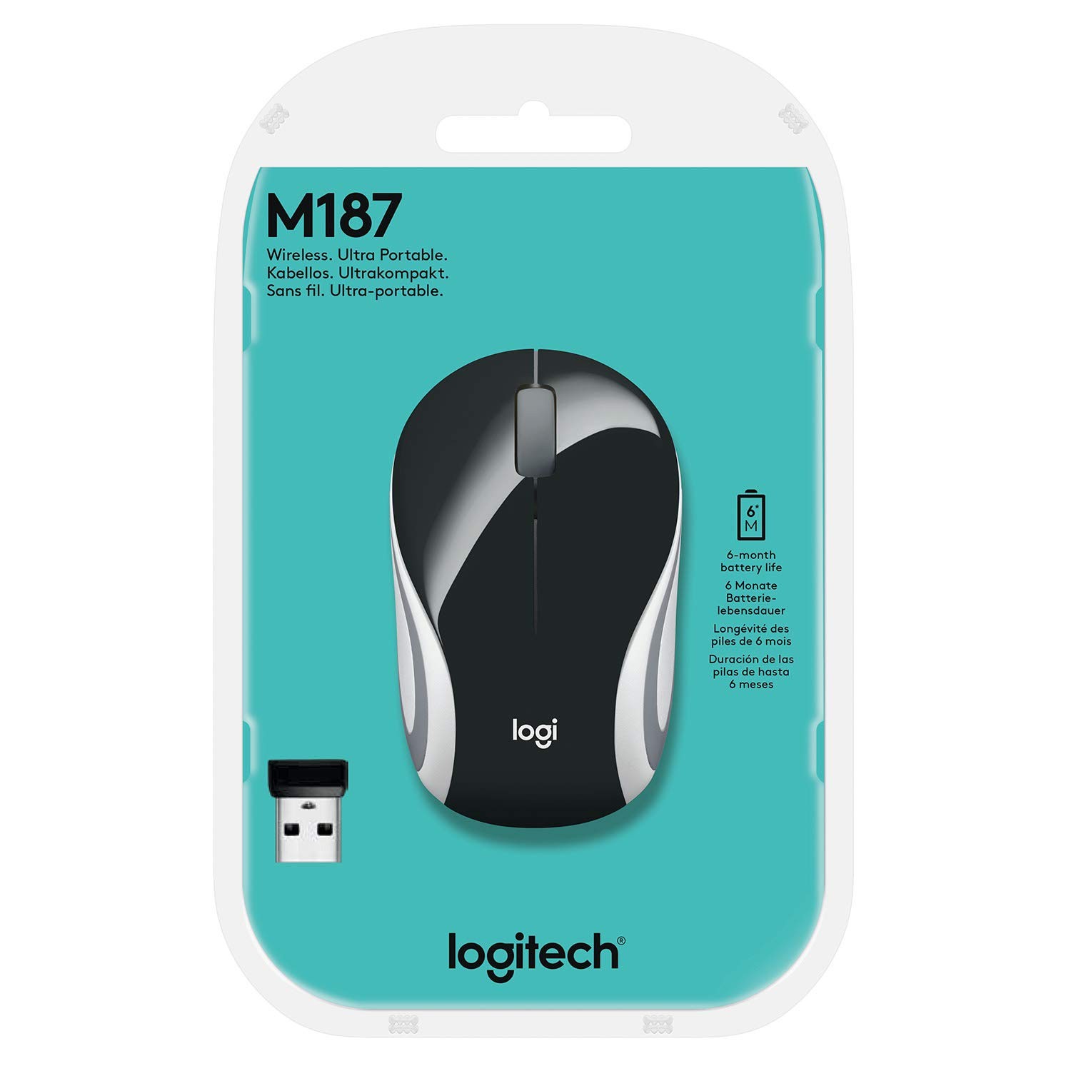 MOUSE LOGITECH WIRELESS M187